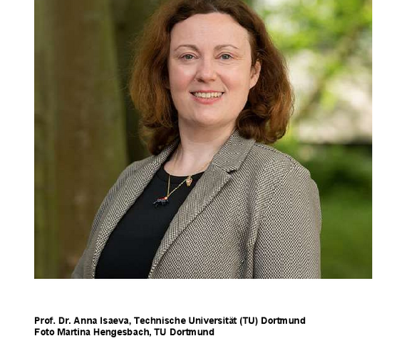 Prof. Dr. Anna Isaeva, Technische Universität (TU) Dortmund, Foto: Martina Hengesbach, TU Dortmund
